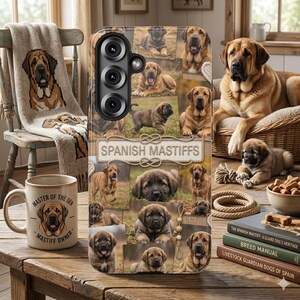 Spanish Mastiff Dog Lovers phone case | iPhone Samsung Google Pixel image 10