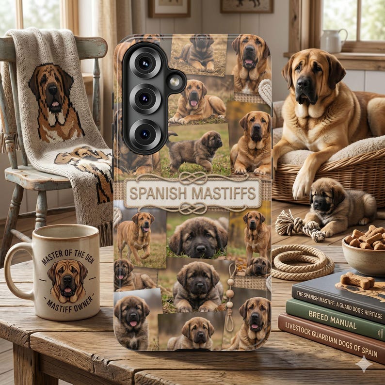 Spanish Mastiff Dog Lovers phone case | iPhone Samsung Google Pixel image 10