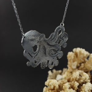 Choose your totem animal necklace Handmade C0133 Octopus