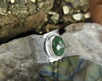 Stunning stones everyday wear ring - Handmade B0398