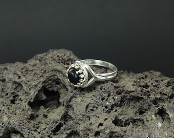 Onyx ring size 5 - Handmade B0000