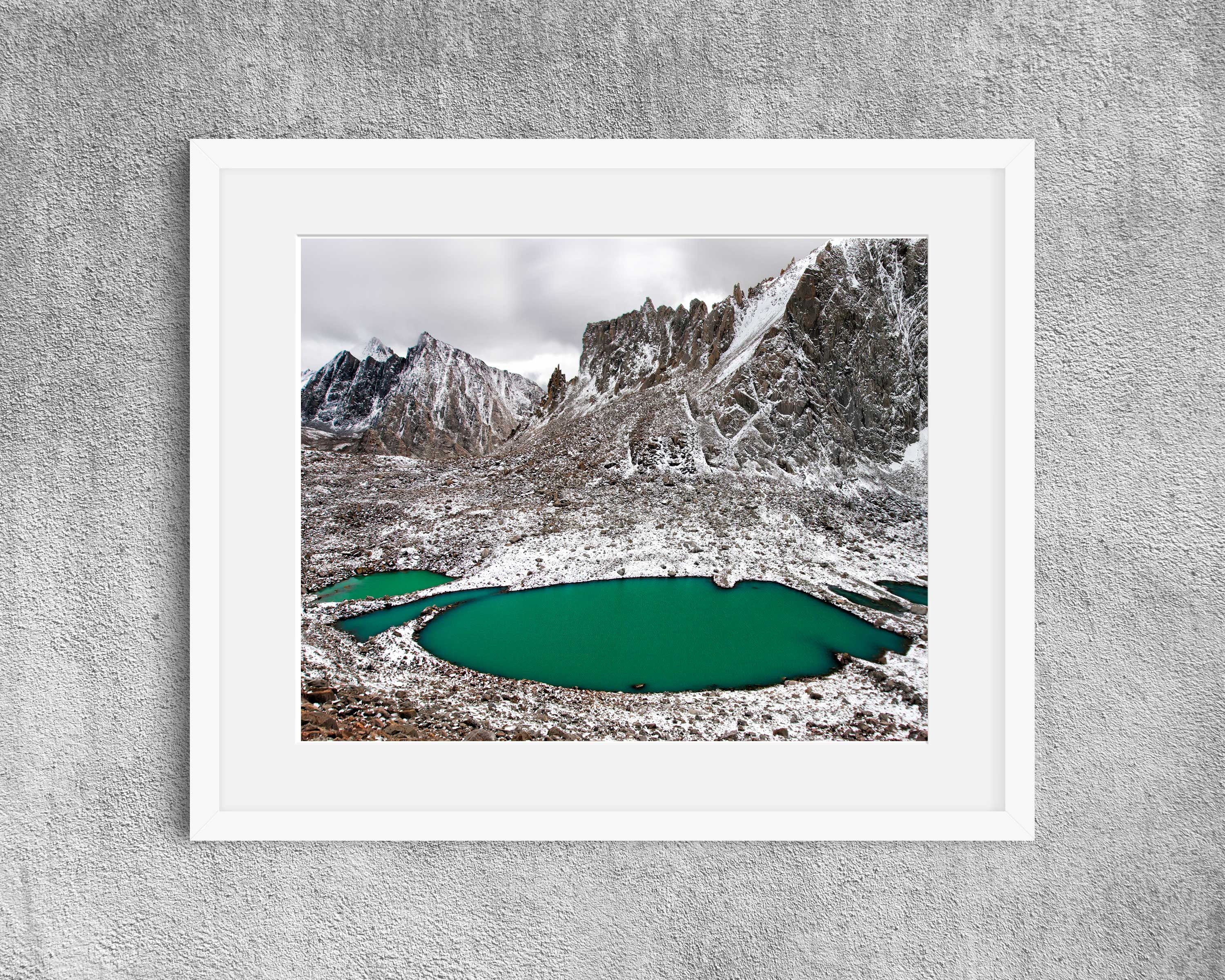 Lake of Compassion (Gauri Kund), Kailash, Tibet, nature photography, landscape, Buddhism, fine art print