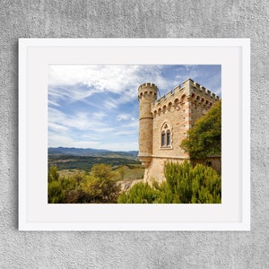 French castle, Provence, Da Vinci Code, Tour Magdala, France, travel photography, fine art print, landscape, wall art, Europe, home decor