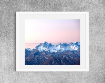 Himalaya fine art print, original Tibet photography, mountains landscape, nature photography,  large wall art, traveller gift