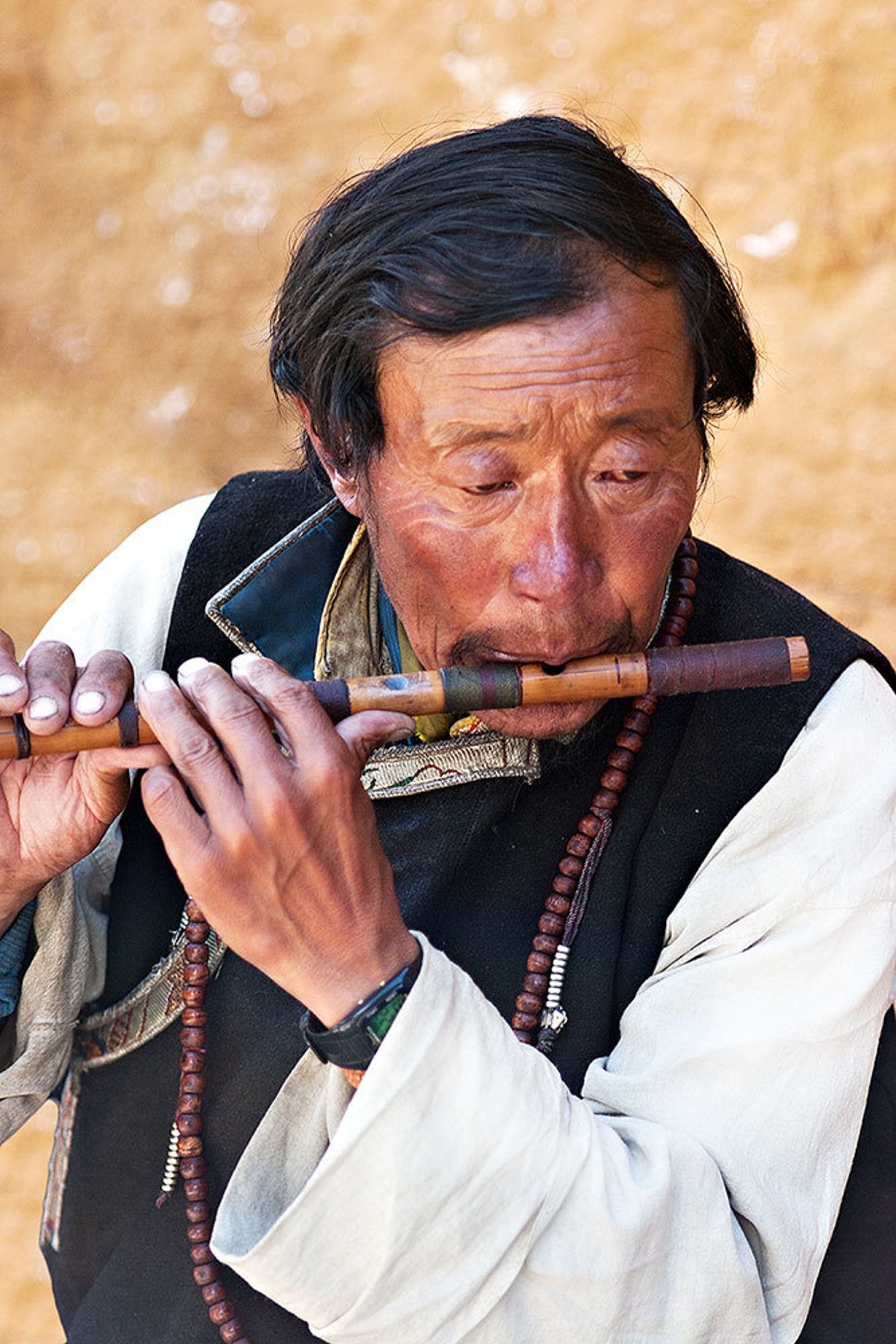 Tibetan Healing Flute 92 - 17mhetl