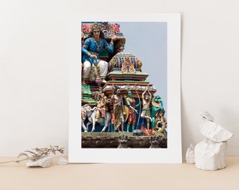 Gods, Kapaleeswarar temple, Chennai, Tamil Nadu, India, Hindu, architecture, fine art print, photography, home decor, Indian wall art