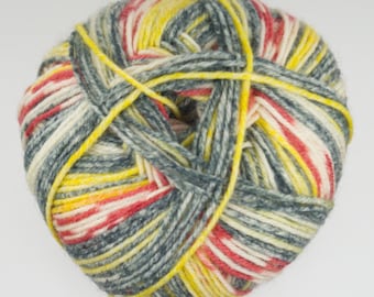 Self Patterning Sock Yarn, Opal Planet for Bergere de France, Antonia 23679, 100g