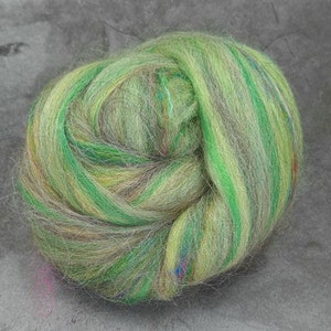 Gooseberry - Corriedale, UK Alpaca & Sari Silk