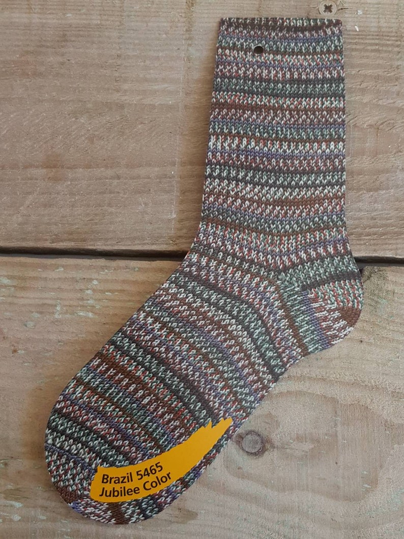 Regia 4 Ply Jubilee Color 100g Self Patterning Sock Yarn Brasil 5465