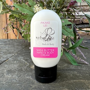 PIKAKE LEI Hand Cream, Body Cream, Shea Butter Handmade Cream