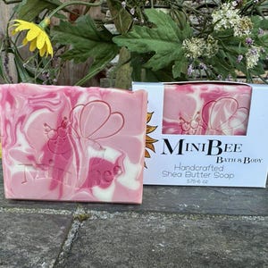 HONEYSUCKLE Shea Butter Soap, Handmade Soap, Cold Process Soap, Moisturizing
