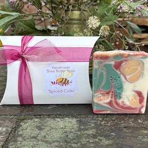 SPICED CIDER Shea Butter Soap, Handmade Soap, Cold Process Soap, Moisturizing