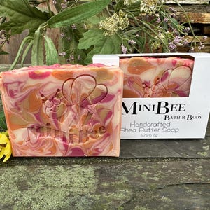 PUNCH PARTY Shea Butter Soap, Handmade Soap, Cold Process Soap, Moisturizing