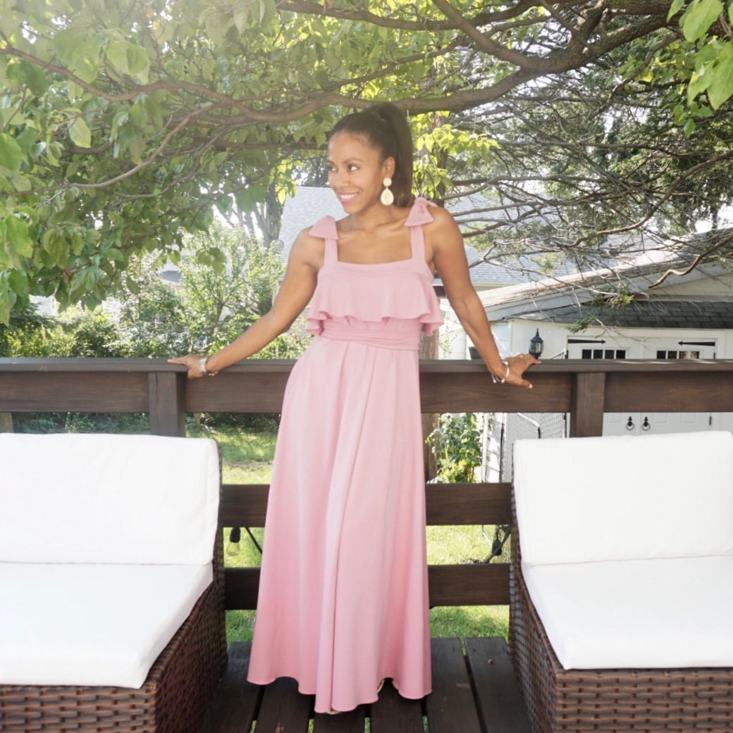 mauve party dress Off-the-Shoulders Satin Fitted Mauve Evening Dress AC373 14 / RosyBrown