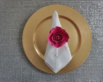 By Step Make A Rose Out Of A Napkin Handmade Paper Flowers Napkin