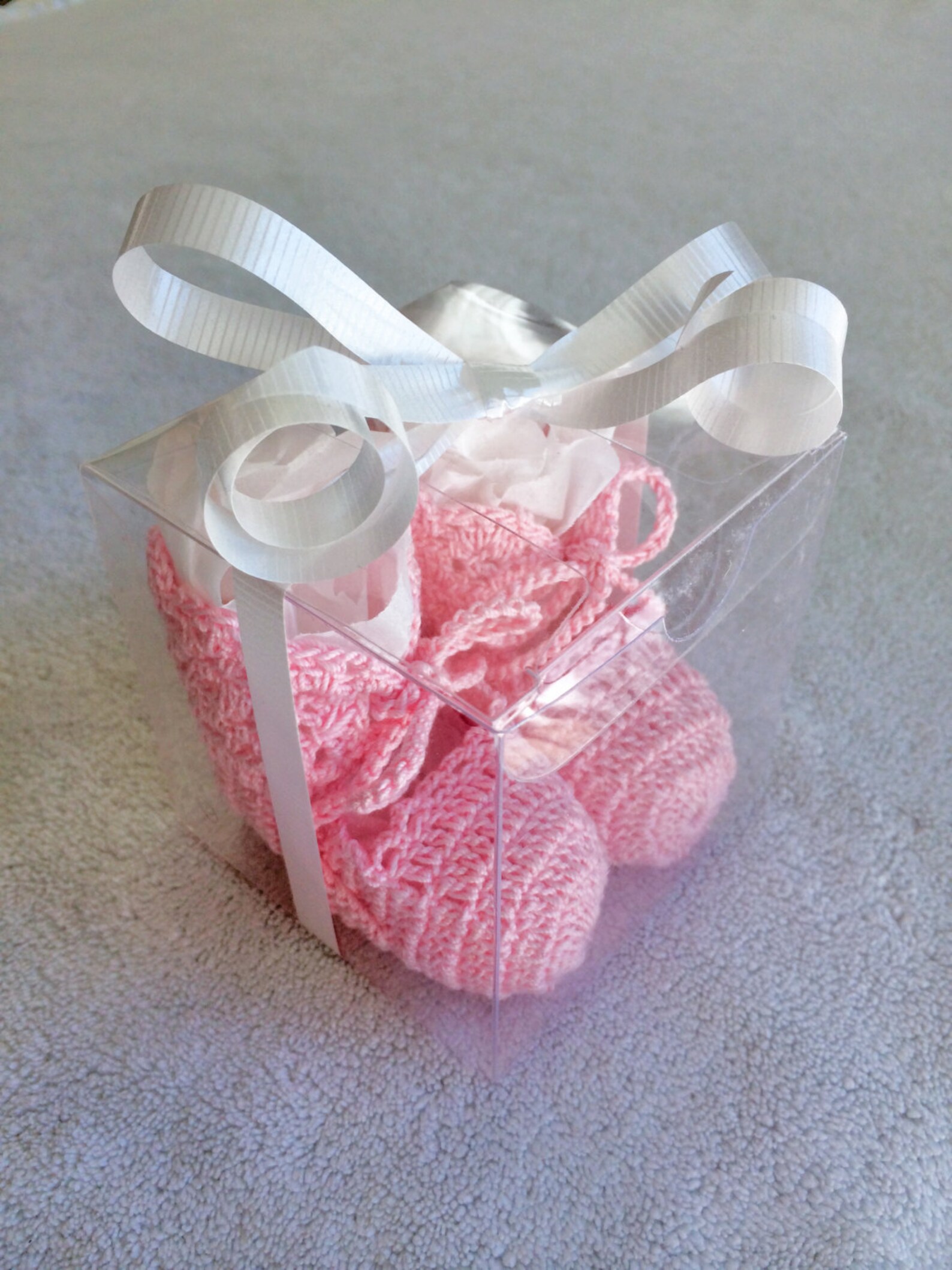 hand knit baby shoe gift - pink - baby girl booties - babyshower gift - baby gift - knit baby ballet booties - baby keepsake - e hand knit baby shoe gift - pink - baby girl booties - babyshower gift - baby gift - knit baby ballet booties - baby keepsake - e