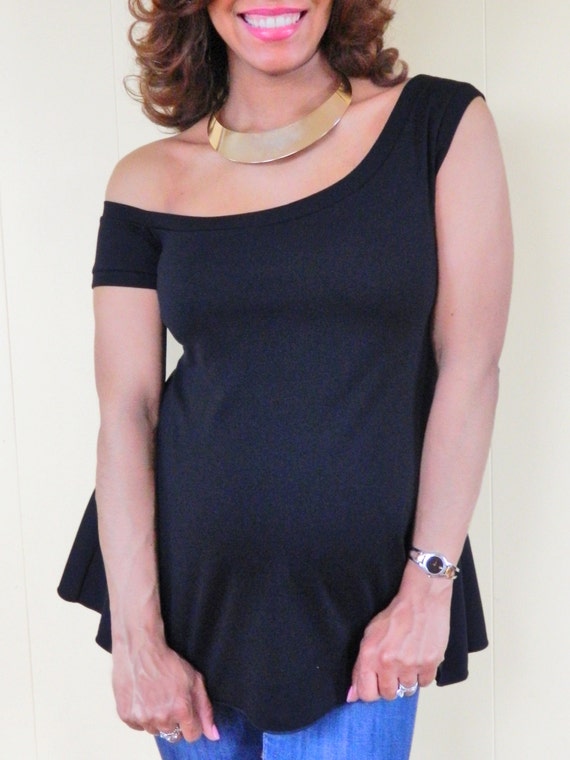 black maternity dress shirt Black Long Sleeve Maternity Shirt Dress  PinkBlush