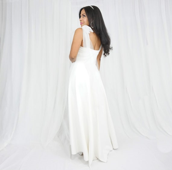 White maxi hotsell bridal shower dress