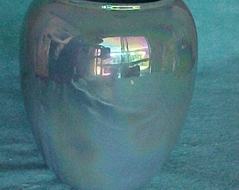 Cowan Pottery Vase 9" Blue Luster