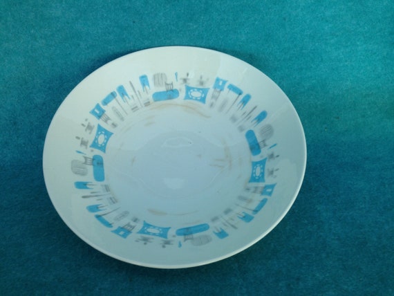 Large Royal Blue Plastic Bowl