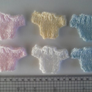 Abbellimenti per la creazione di biglietti Maglioni per neonati / Frontali per maglioni Carta per neonati Ricordi Decorazioni per baby shower Lavorati a mano in set
