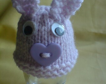 Egg cosy gift Rabbit Egg Cozy  animal Gift cozies