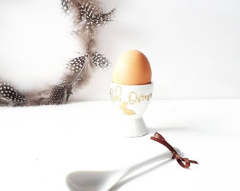 Egg cup "Happy Easter" 4 pieces