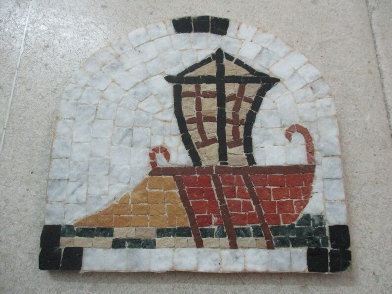 Handmade Roman Marble Mosaic WALL HANGING - Etsy