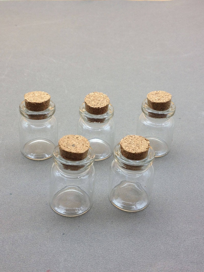 30 Flaconcini In Vetro Trasparente Da 30 Ml Con Tappi A Vite - Contenitori Per Oli Essenziali, Profumi, Viaggio - 2