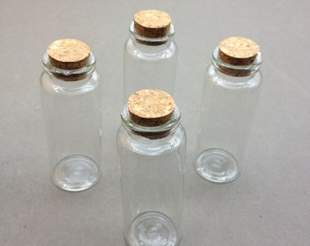 8 pcs 30x80mm Empty Glass Vials. Glass Bottles. Mini Glass Bottles. Glass Vials With Cork. Tiny Bottle. Small Glass Jar. Small Cork.