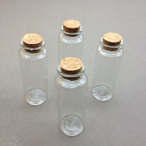 10pcs 30x80mm Empty Glass Vials. Glass Bottles. Mini Glass Bottles. Glass Vials With Cork. Tiny Bottle. Small Glass Jar. Small Cork.