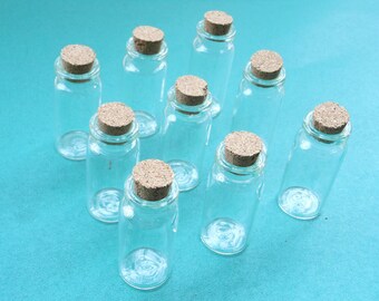 20pcs 22x50mm Empty Glass Vials. Glass Bottles. Mini Glass Bottles. Glass Vials With Cork. Tiny Bottle. Small Glass Jar. Small Cork.