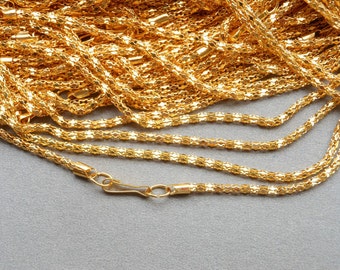 25 pcs of our Gold Plated/ Chain Necklaces/Jewelry supply/16inch
