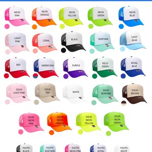 Last Toast Coastal Trucker Hats | Bach Trip Beachy 30a | Bachelorette Party Shell Design | Coast Theme Bridesmaid Party Bride Favor image 10