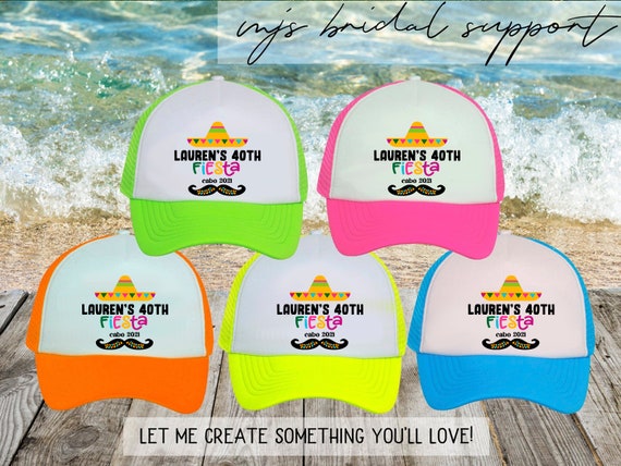 Birthday Fiesta Funny Hats Custom Line 