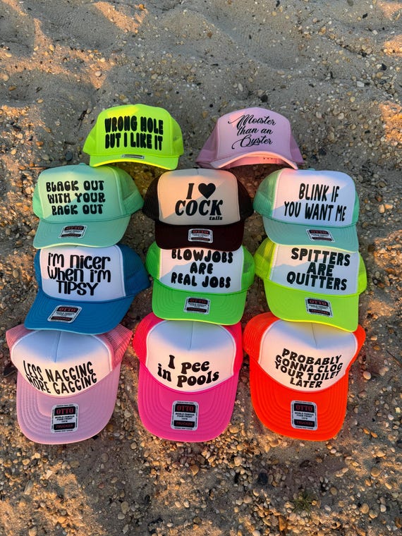 Trucker Hat Roulette Pack | Funny Trucker Hat for Party and  display picture 2