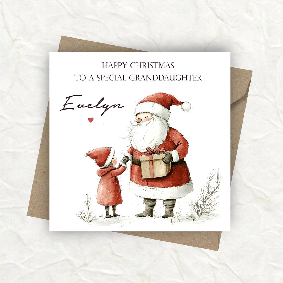 Piccadilly Greetings Carte De Noël, Grand-mère, Souris - 20,3 X 15,2 Cm