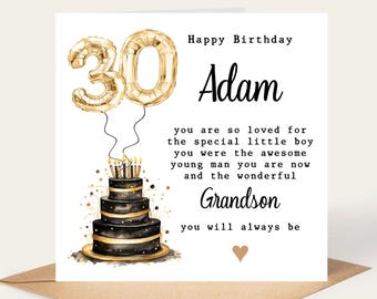 Personalised Birthday Card Personalised London Bus Birthday Card For Son, Dad, Grandson, Brother, Uncle, Friend - Custom Personalised Birthday Cards - Foto 3