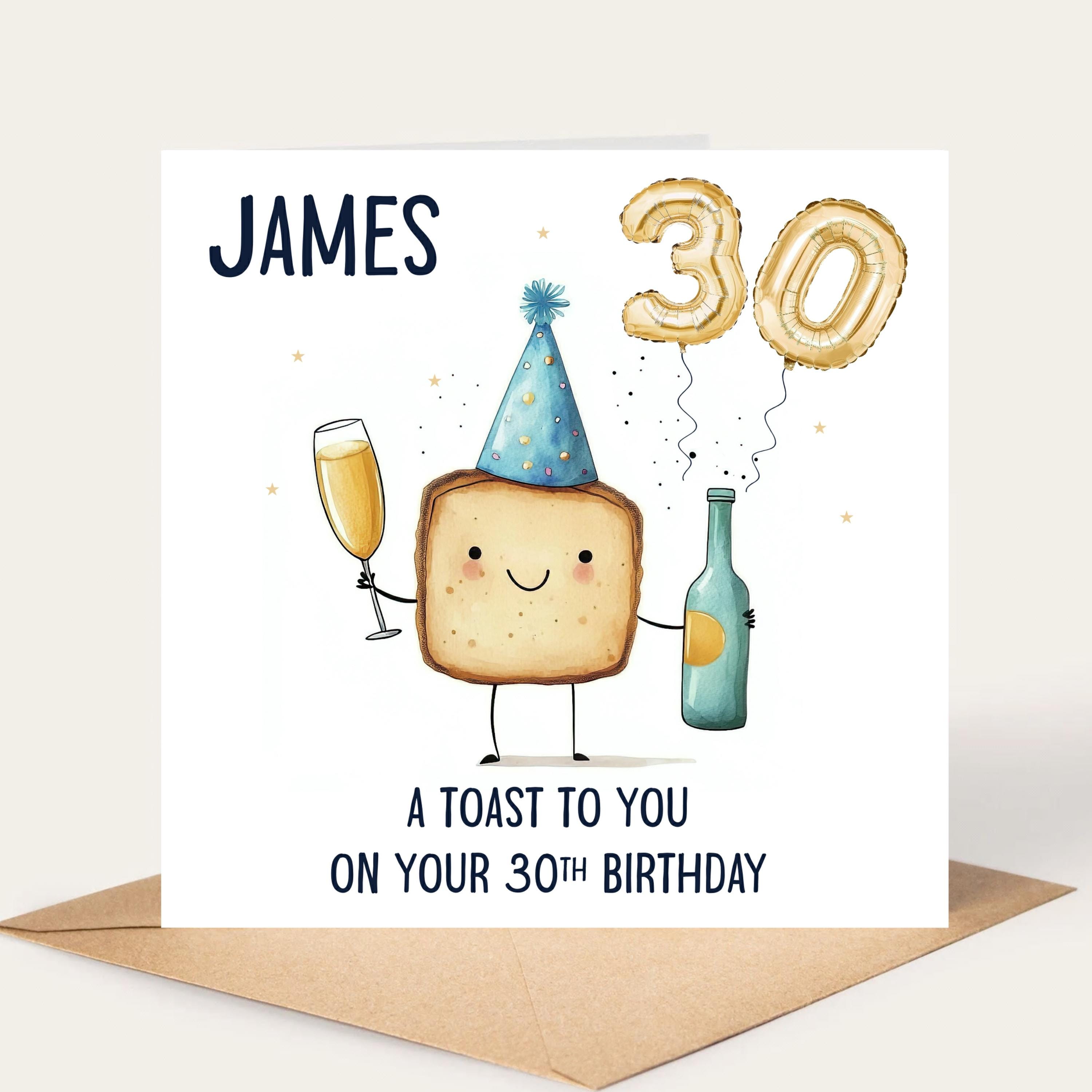 A Toast for a 30th Birthday