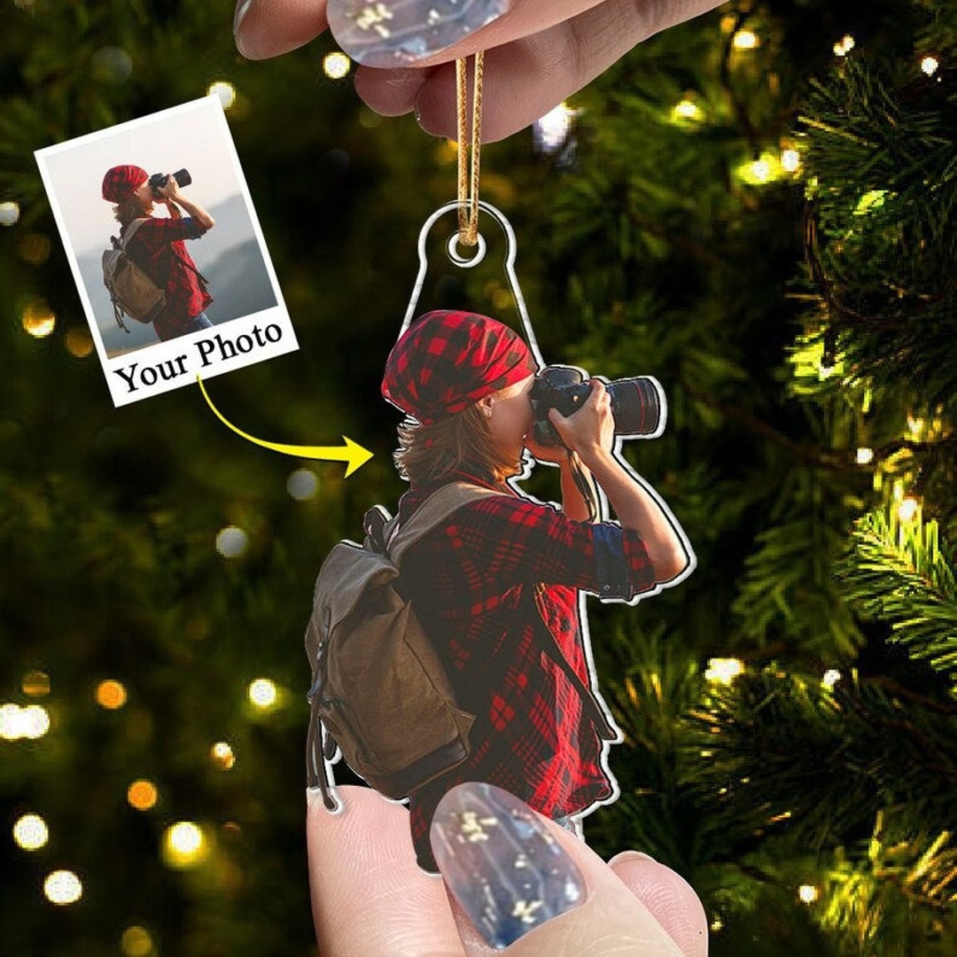 Photographer Christmas Ornament 