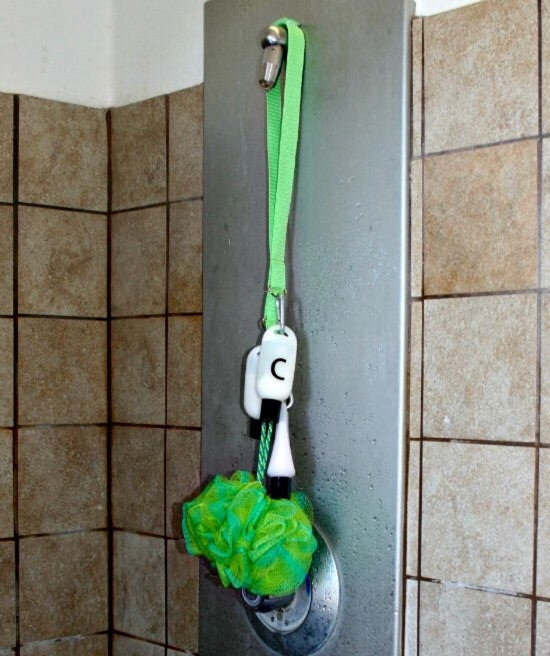 Shower Lanyard Shower Caddy Etsy