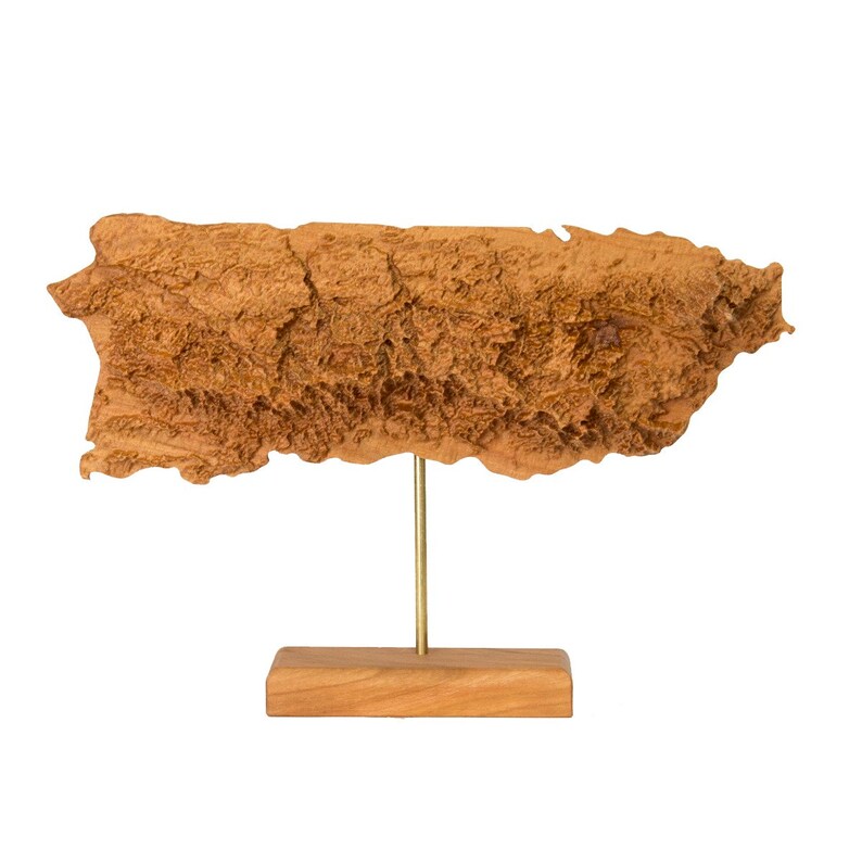 wooden-topographic-map-of-puerto-rico-3d-map-wood-geographic-etsy