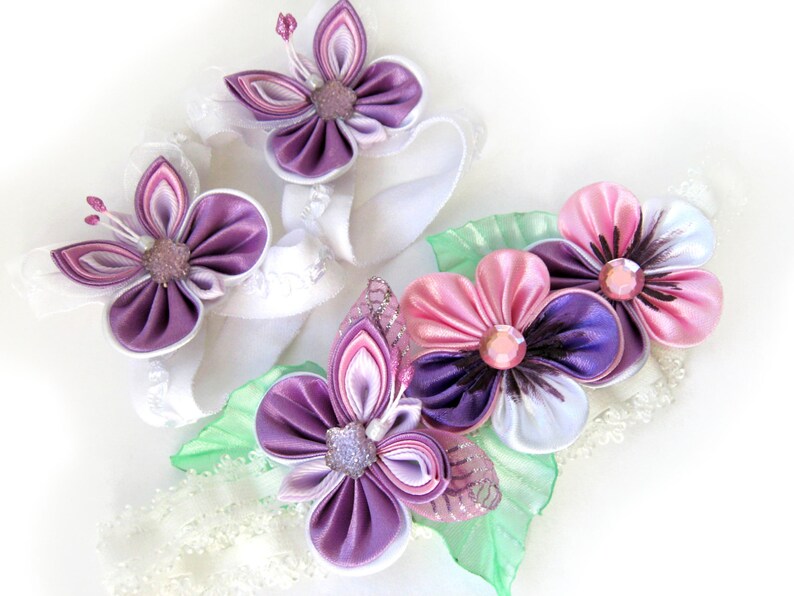 Infant Headband and Baby Barefoot Sandals Set for Baby. Etsy