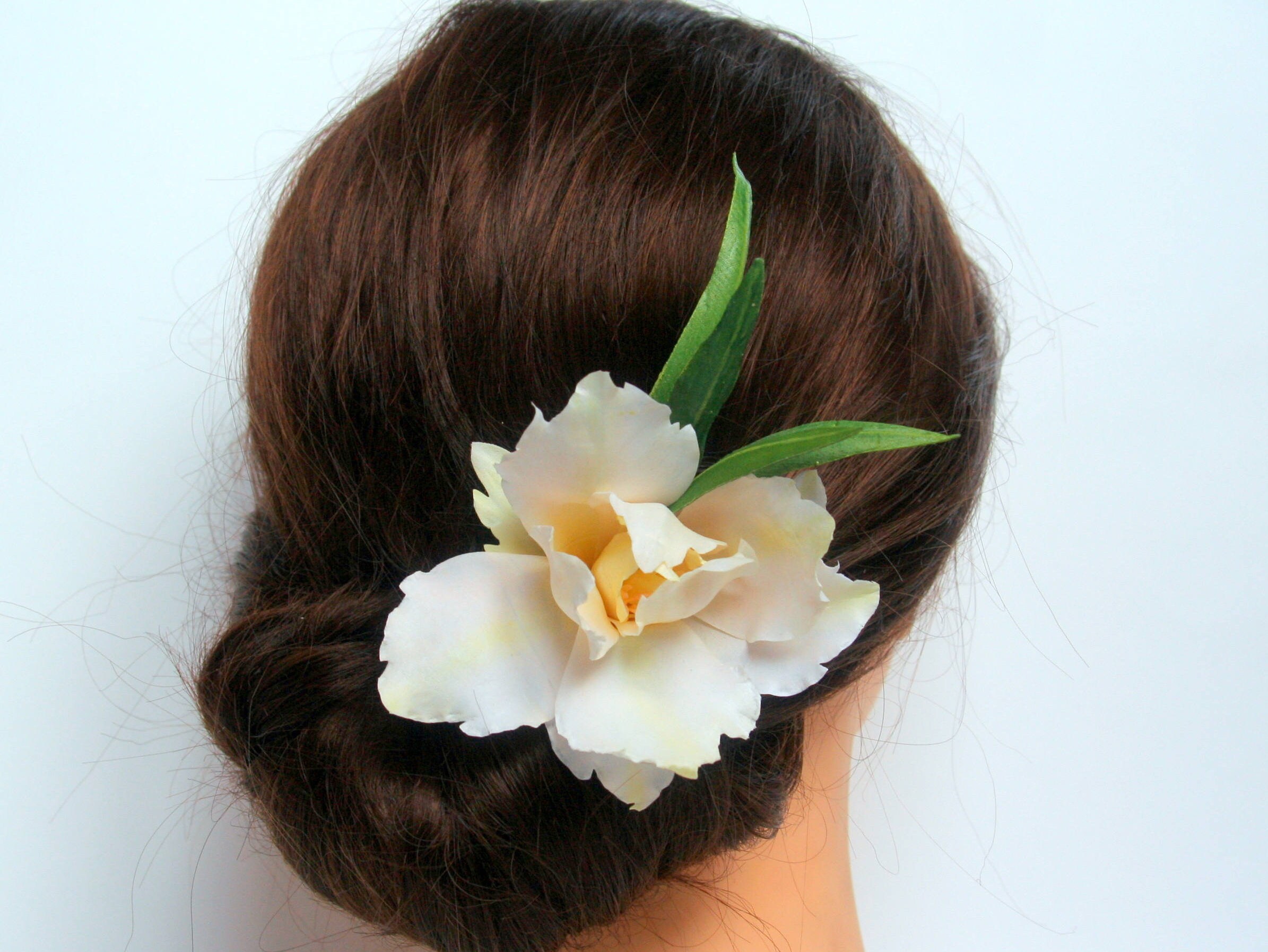 Hawaii Flower Hair Clip Tropical Wedding Hair Flower Beach Etsy