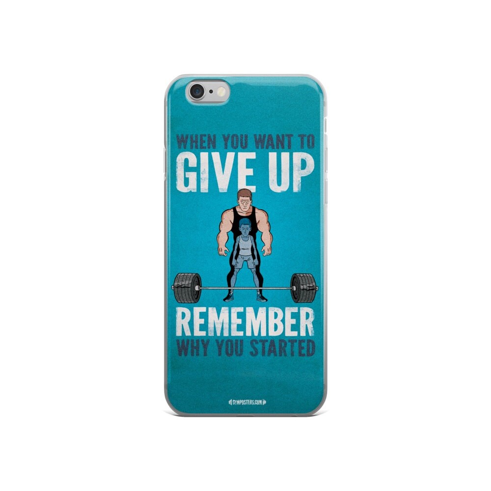 Gym iPhone Case Deadlift Fitness Motivation Gym Gifts for Etsy