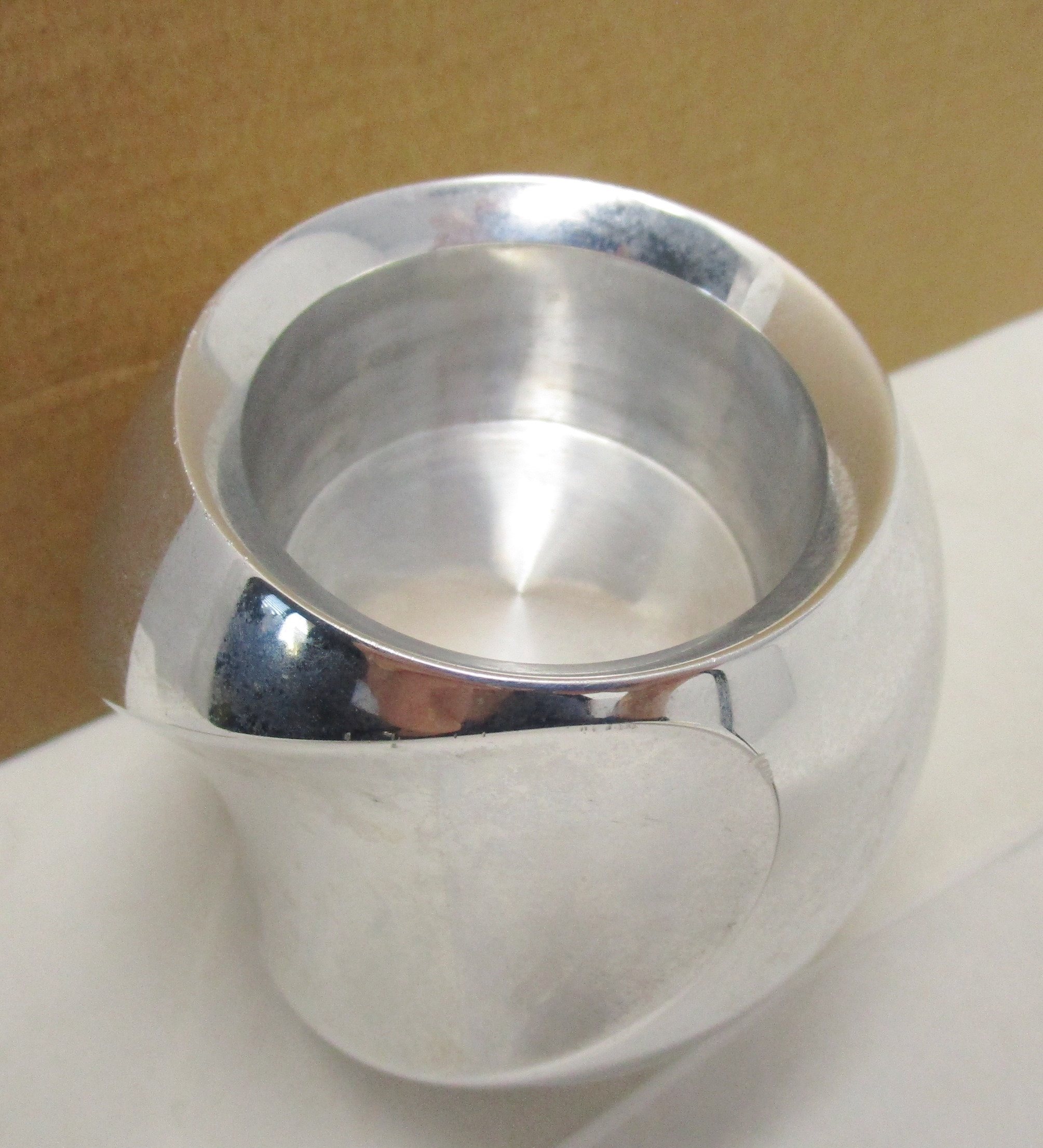 Nambe Twist Votive Candle Holder 6240 Fred Bould 2002 Etsy