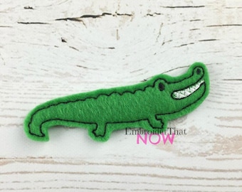 Alligator Feltie Stickdatei