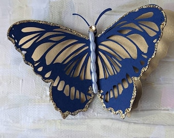 Layered Butterflies Wedding Table Decoration / Bridal Shower/Party Decoration/Wall decor