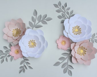 Flowers For Wall Etsy