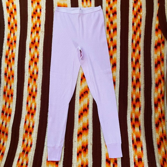 80s Thermal Pants - Vintage 1980s Long Johns Unde… - image 4